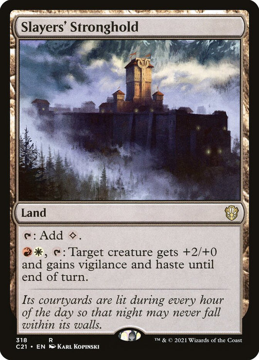 MTG Card Title: Slayers' Stronghold C21/318