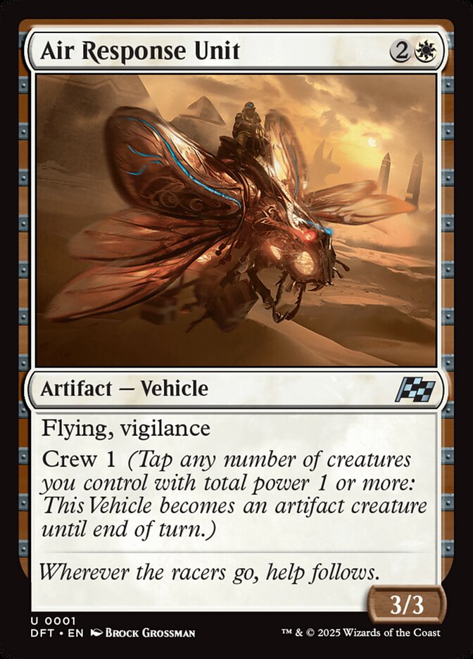 MTG Card Title: Air Response Unit DFT/1