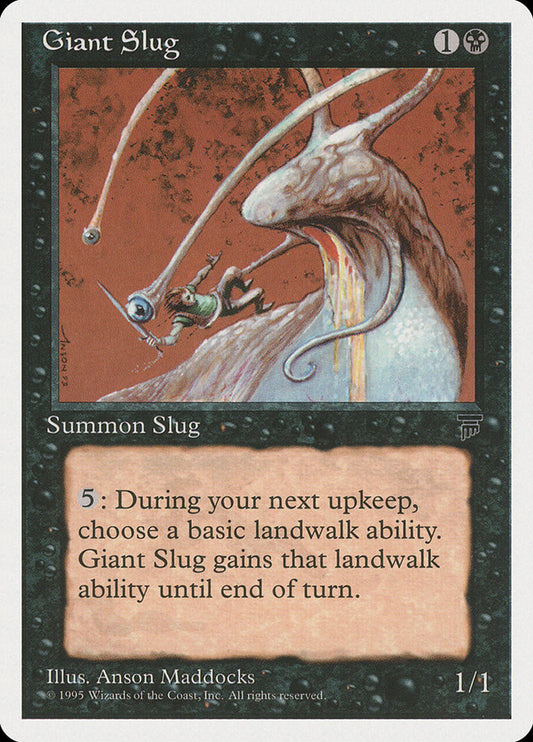 MTG Card Title: Giant Slug CHR/33