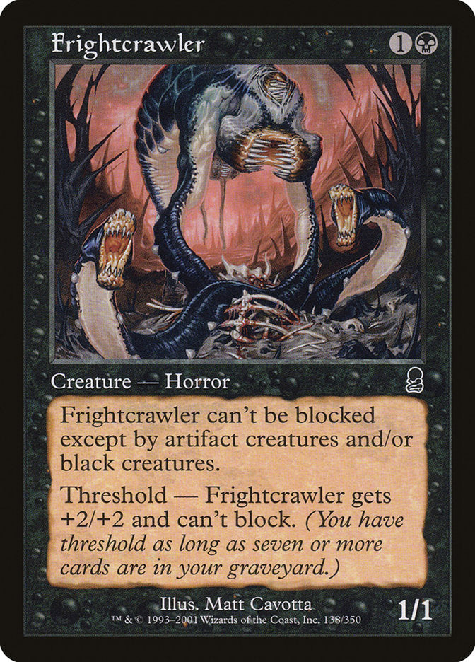 MTG Card Title: Frightcrawler ODY/138