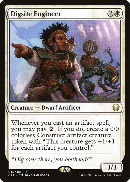 MTG Card Title: Digsite Engineer C21/15
