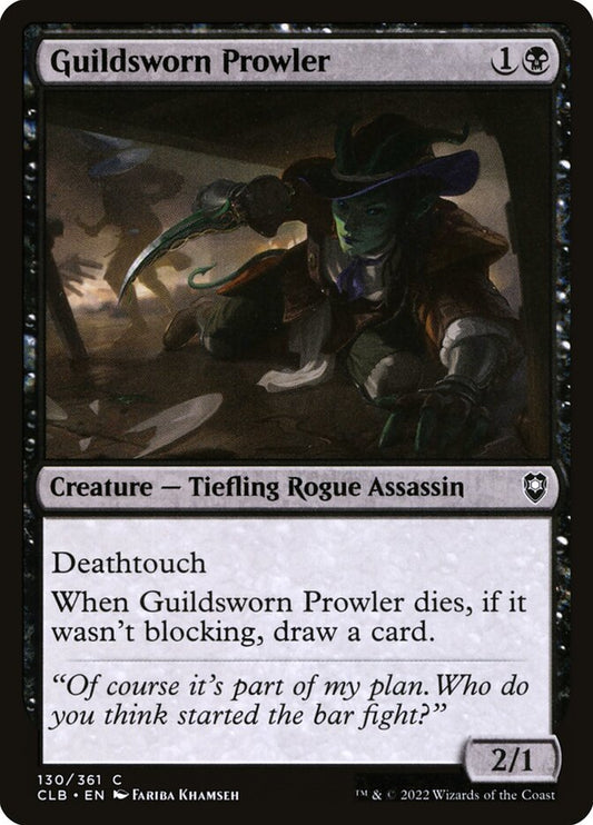 MTG Card Title: Guildsworn Prowler CLB/130