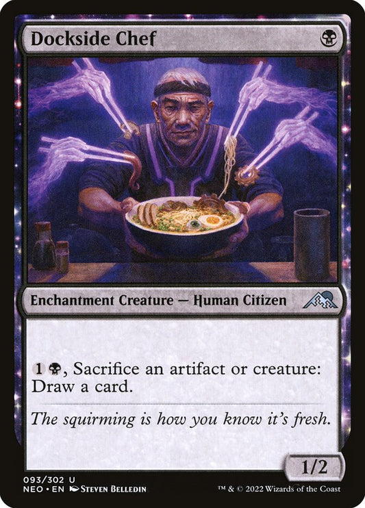 MTG Card Title: Dockside Chef NEO/93