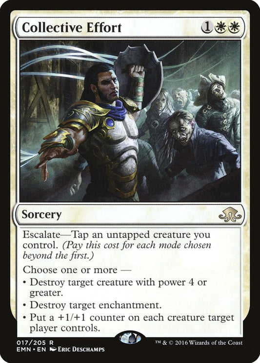 MTG Card Title: Collective Effort EMN/17