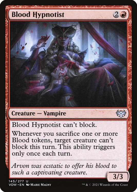 MTG Card Title: Blood Hypnotist VOW/145