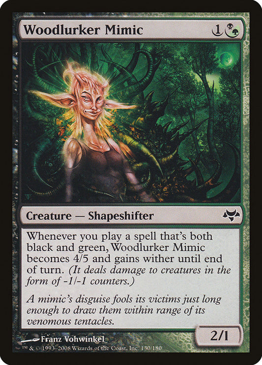 MTG Card Title: Woodlurker Mimic EVE/130