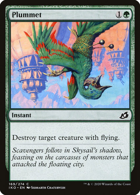 MTG Card Title: Plummet IKO/169