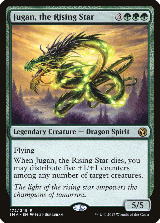 MTG Card Title: Jugan, the Rising Star IMA/172