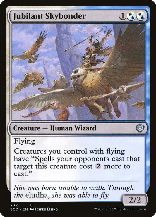 MTG Card Title: Jubilant Skybonder SCD/232