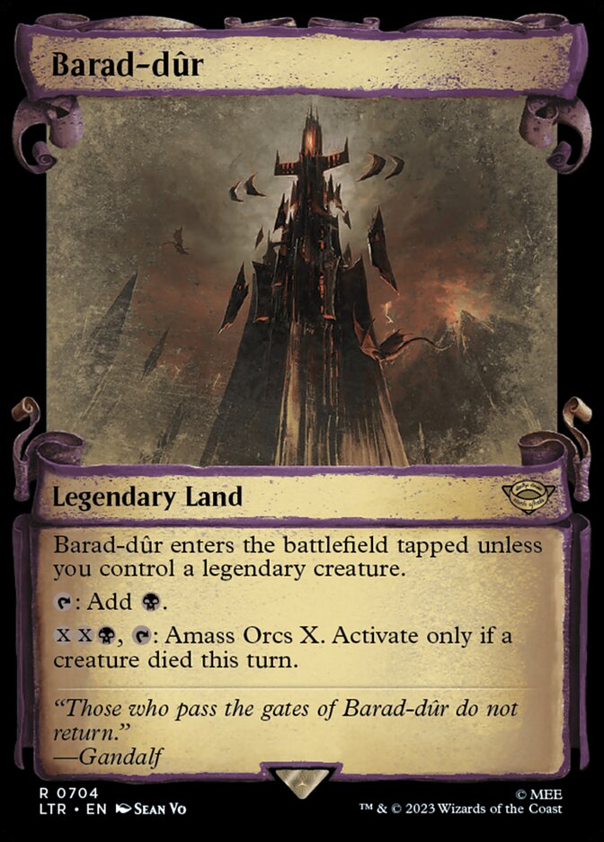MTG Card Title: Barad-dûr LTR/704