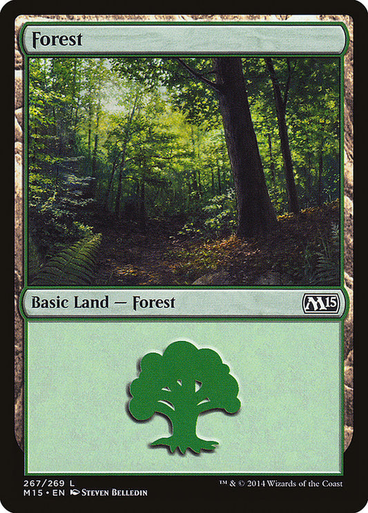 MTG Card Title: Forest M15/267