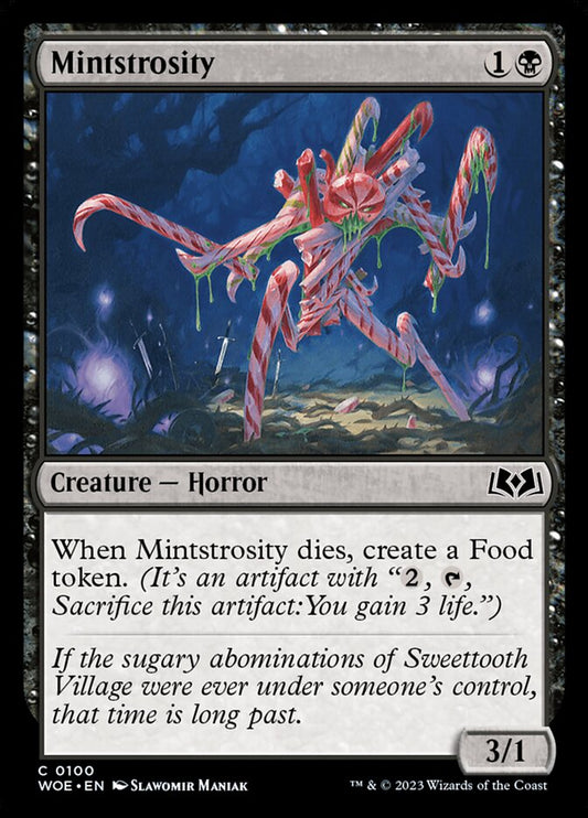 MTG Card Title: Mintstrosity WOE/100