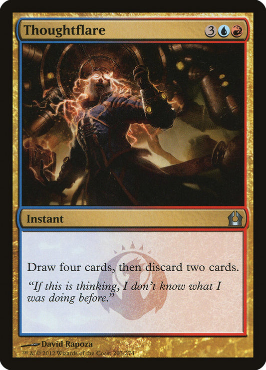 MTG Card Title: Thoughtflare RTR/203