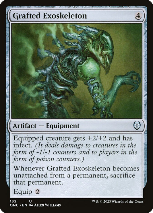 MTG Card Title: Grafted Exoskeleton ONC/132