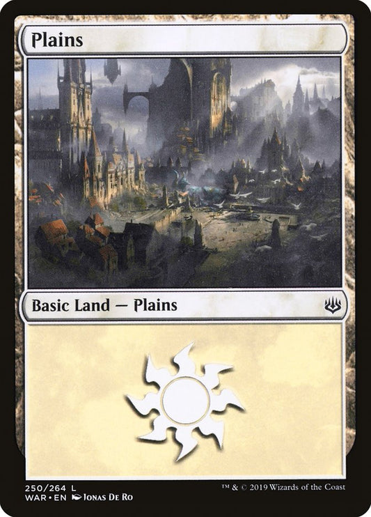 MTG Card Title: Plains WAR/250