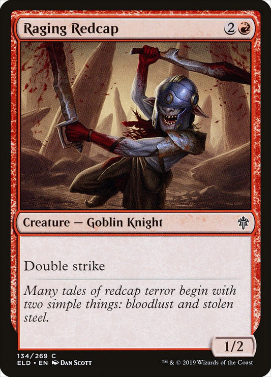 MTG Card Title: Raging Redcap ELD/134