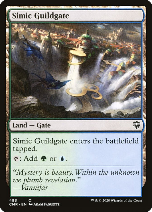 MTG Card Title: Simic Guildgate CMR/493