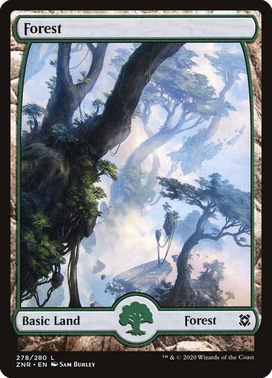 MTG Card Title: Forest ZNR/278