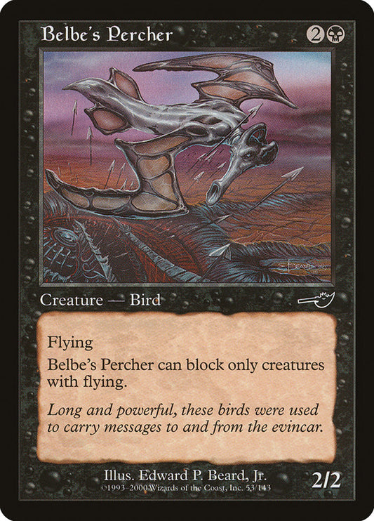 MTG Card Title: Belbe's Percher NEM/53