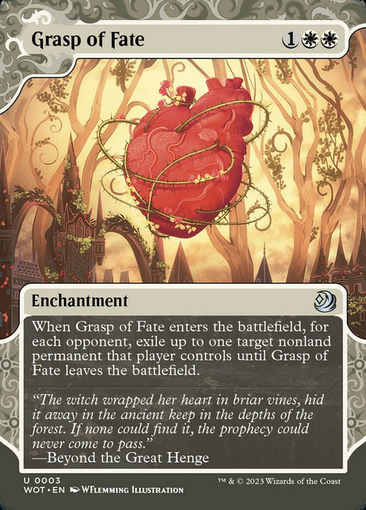 MTG Card Title: Grasp of Fate WOT/3