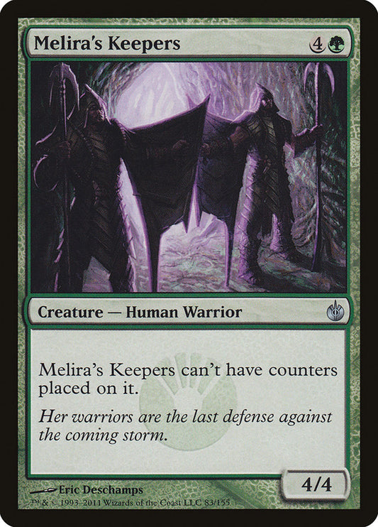 MTG Card Title: Melira's Keepers MBS/83
