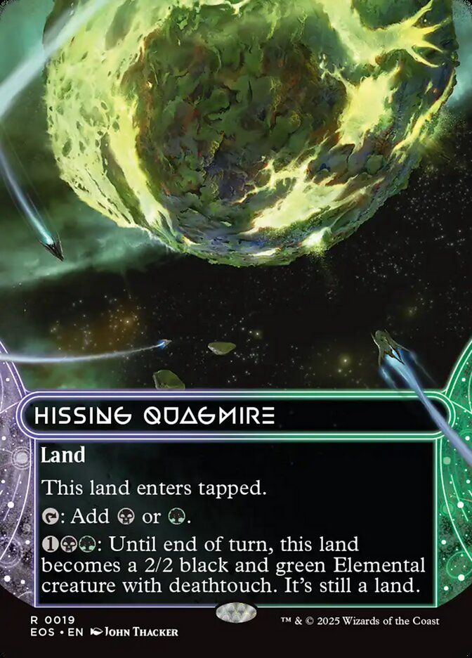 MTG Card Title: Hissing Quagmire EOS/19