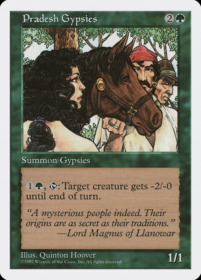 MTG Card Title: Pradesh Gypsies 5ED/317