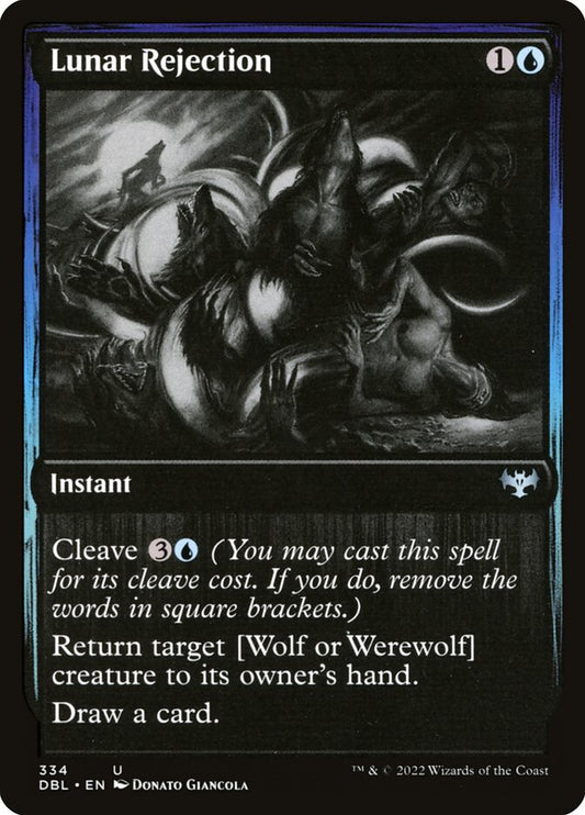 MTG Card Title: Lunar Rejection DBL/334