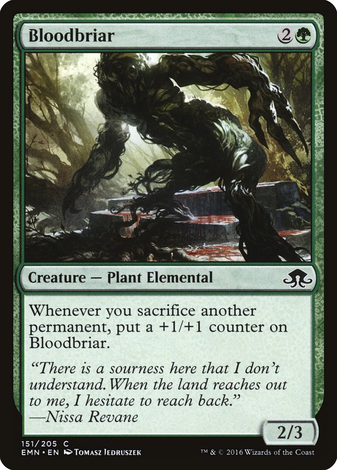 MTG Card Title: Bloodbriar EMN/151