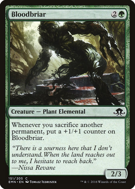 MTG Card Title: Bloodbriar EMN/151
