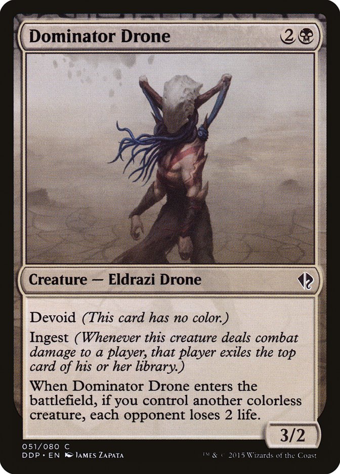 MTG Card Title: Dominator Drone DDP/51