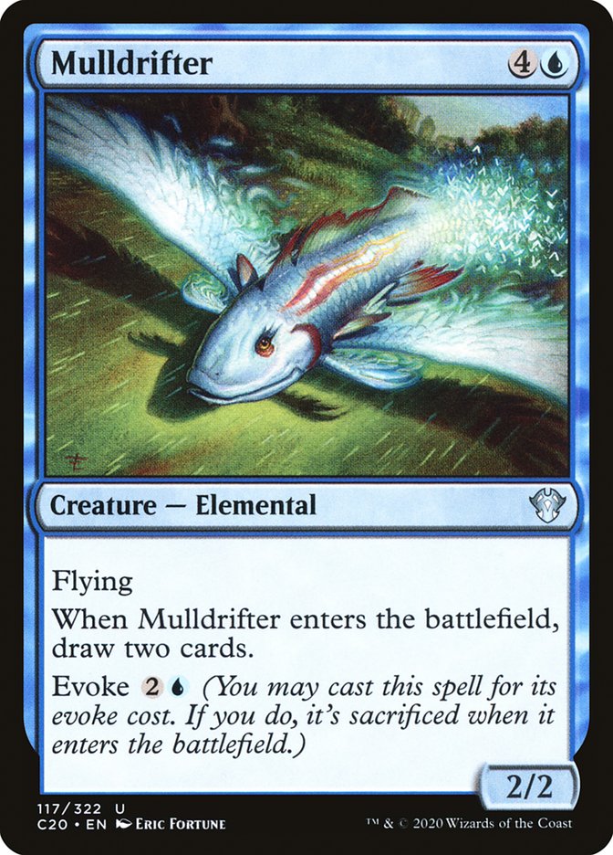 MTG Card Title: Mulldrifter C20/117