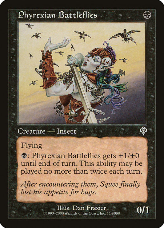 MTG Card Title: Phyrexian Battleflies INV/114