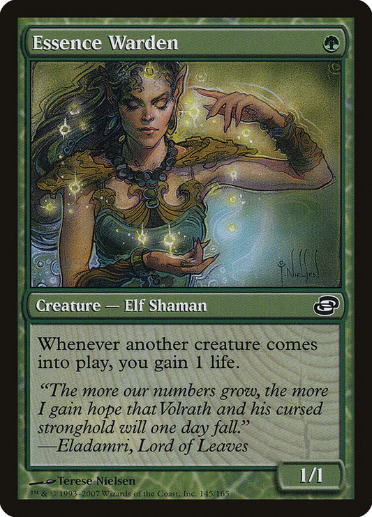 MTG Card Title: Essence Warden PLC/145