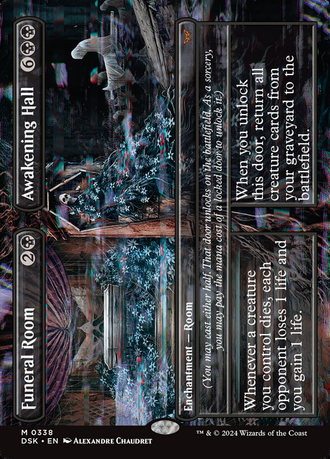 MTG Card Title: Funeral Room // Awakening Hall DSK/338