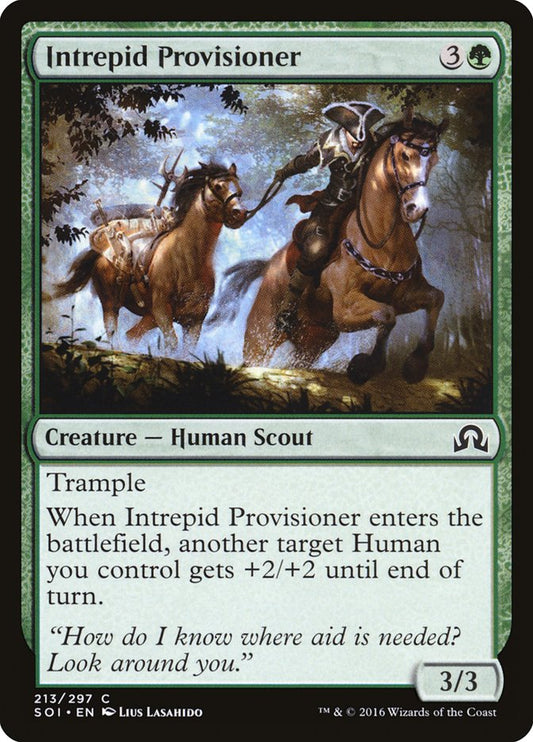 MTG Card Title: Intrepid Provisioner SOI/213