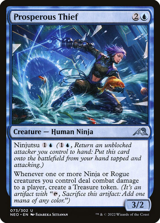 MTG Card Title: Prosperous Thief NEO/73