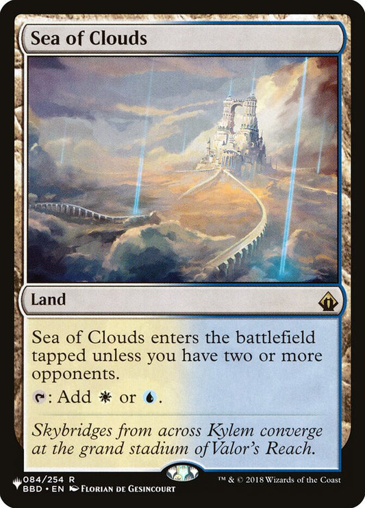 MTG Card Title: Sea of Clouds PLST/BBD-84