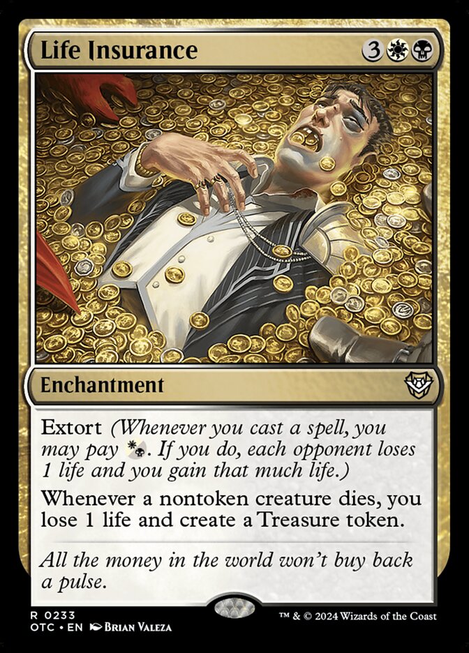 MTG Card Title: Life Insurance OTC/233