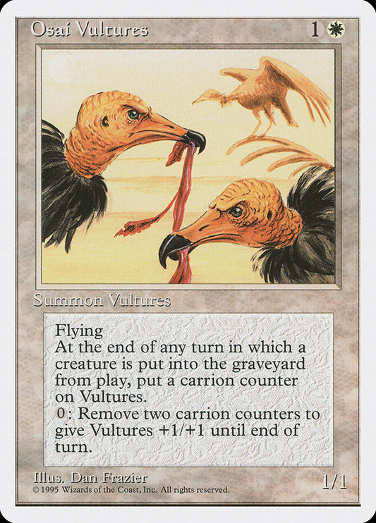 MTG Card Title: Osai Vultures 4ED/38