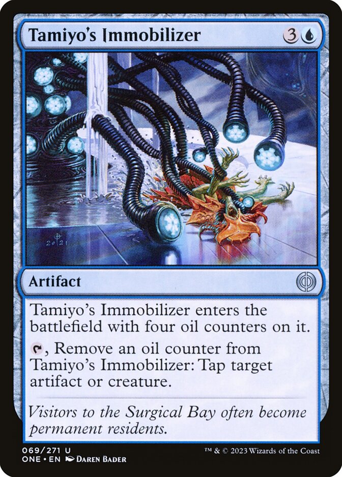 MTG Card Title: Tamiyo's Immobilizer ONE/69