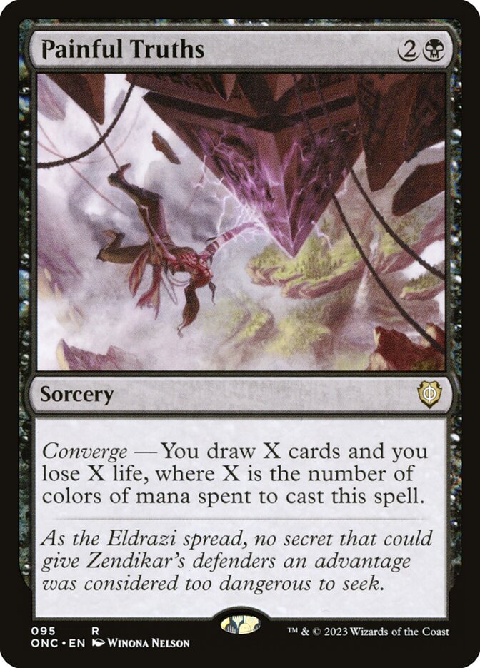 MTG Card Title: Painful Truths ONC/95