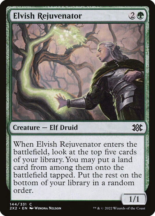 MTG Card Title: Elvish Rejuvenator 2X2/144
