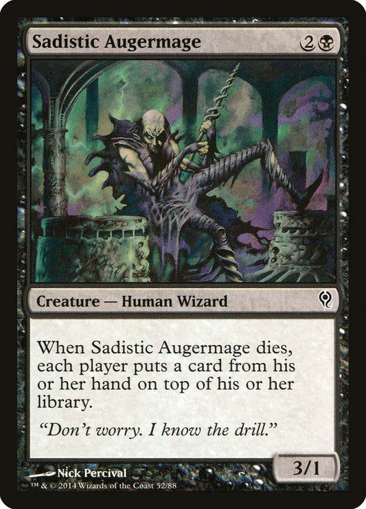 MTG Card Title: Sadistic Augermage DDM/52