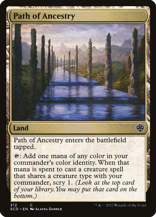 MTG Card Title: Path of Ancestry SCD/312
