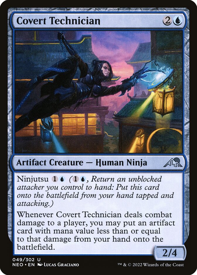 MTG Card Title: Covert Technician NEO/49