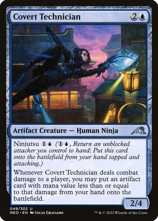 MTG Card Title: Covert Technician NEO/49