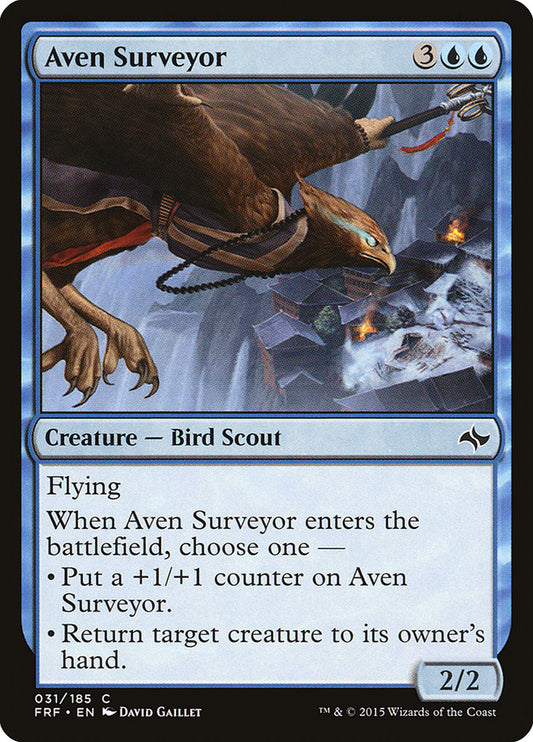 MTG Card Title: Aven Surveyor FRF/31