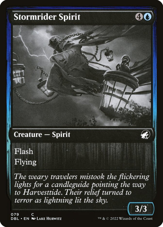 MTG Card Title: Stormrider Spirit DBL/79