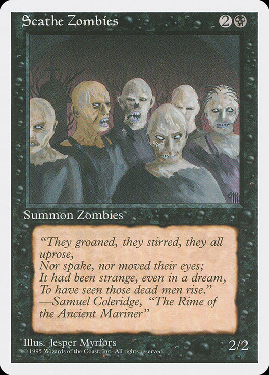 MTG Card Title: Scathe Zombies 4ED/158